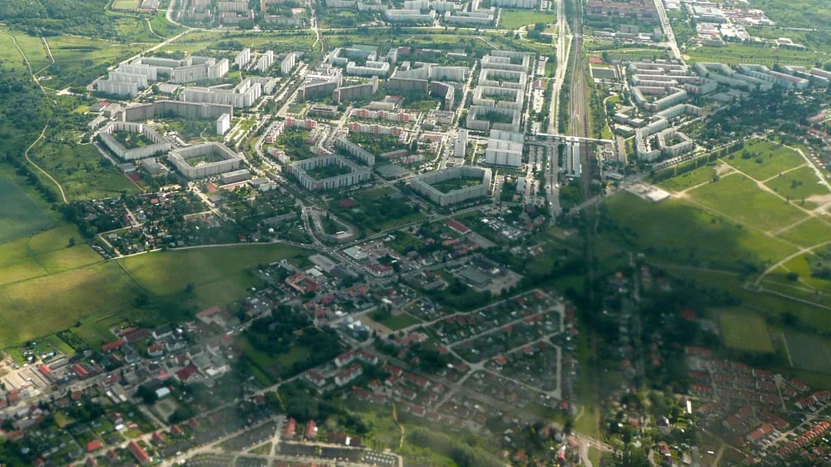 Stadtansicht von Ahrensfelde