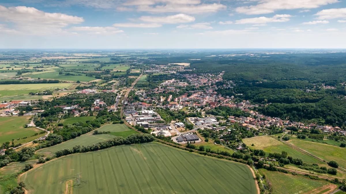 Stadtansicht von Bad Freienwalde (Oder)