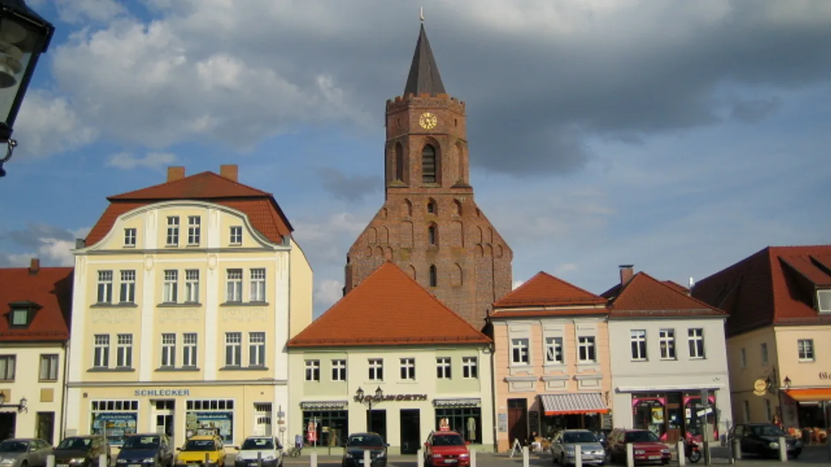 Stadtansicht von Beeskow