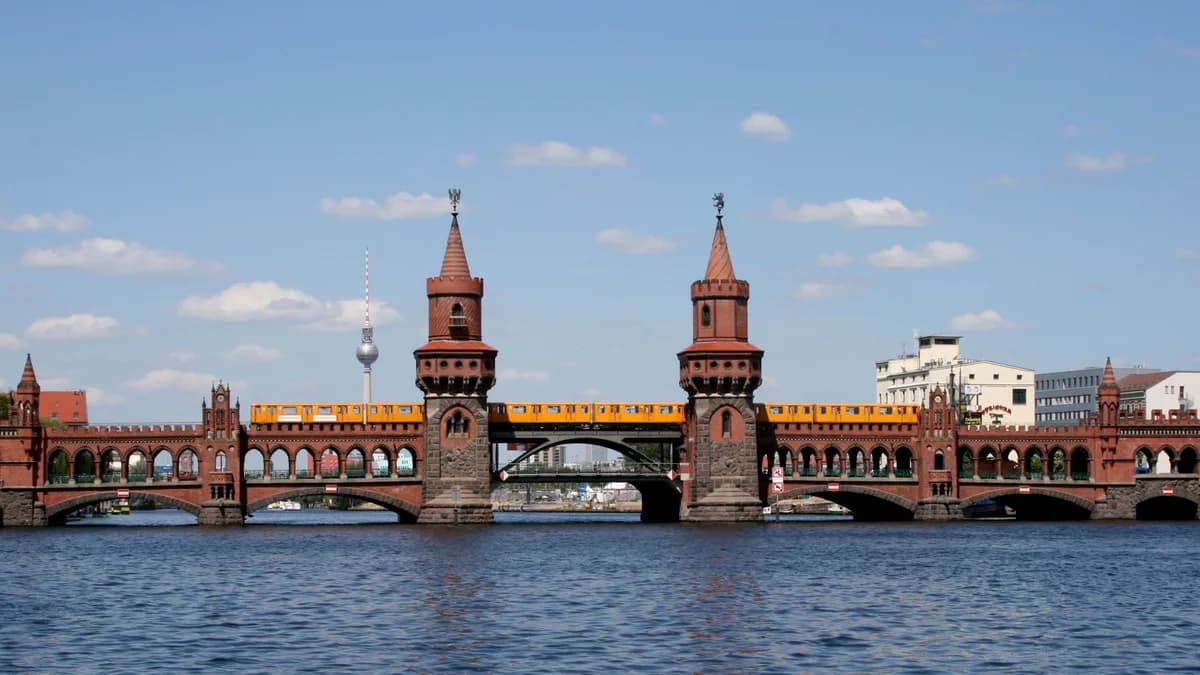 Stadtansicht von Berlin-Friedrichshain