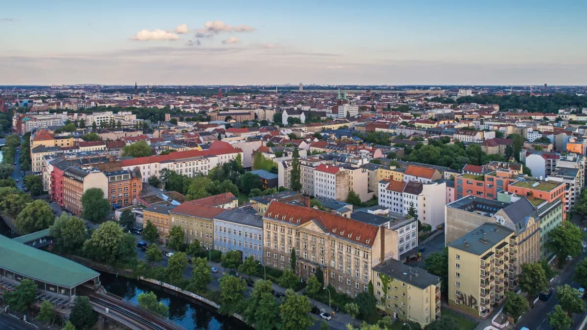 Stadtansicht von Berlin-Kreuzberg