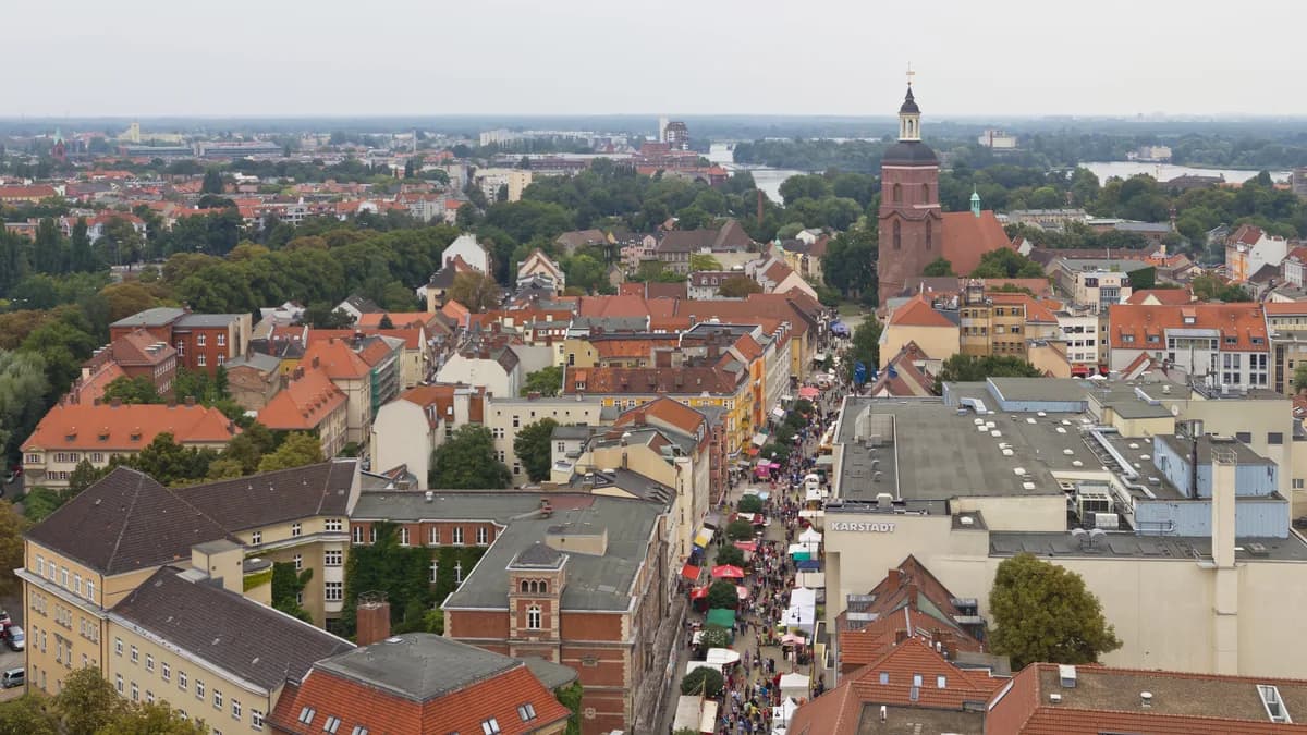 Stadtansicht von Berlin-Spandau