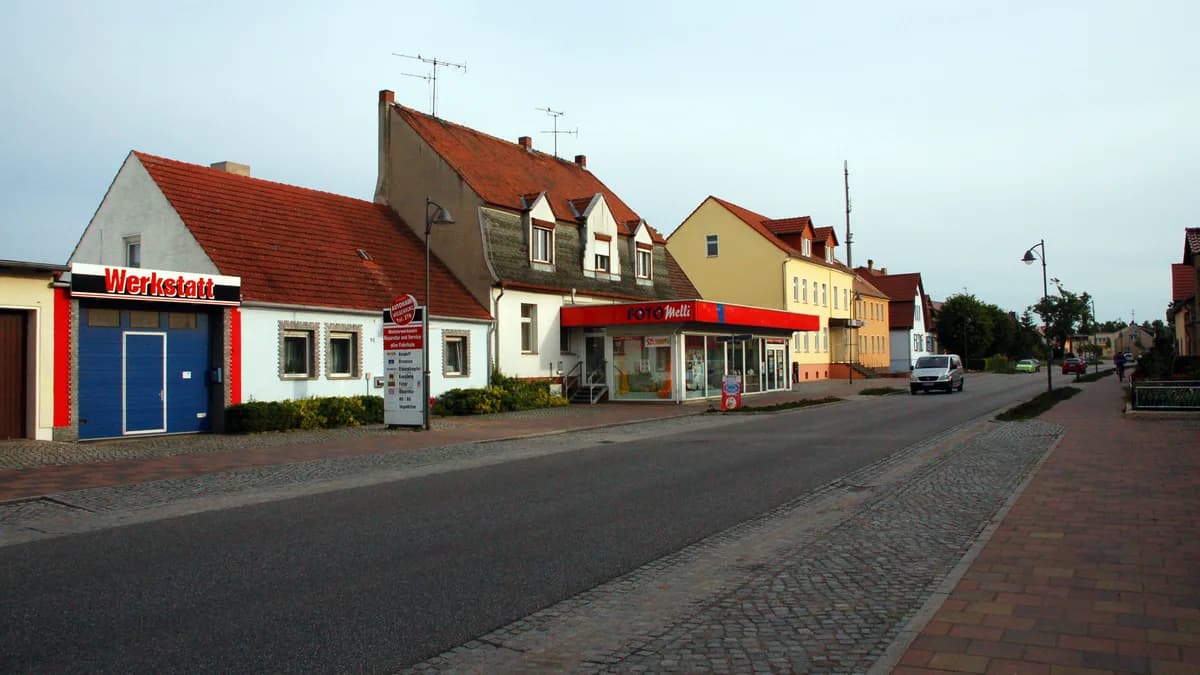 Stadtansicht von Brück