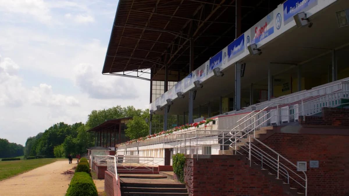 Stadtansicht von Hoppegarten
