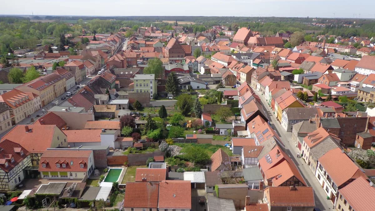 Stadtansicht von Jüterbog