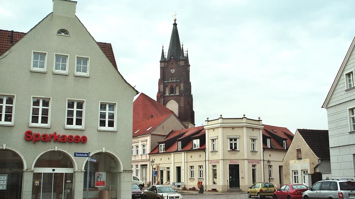 Stadtansicht von Mittenwalde