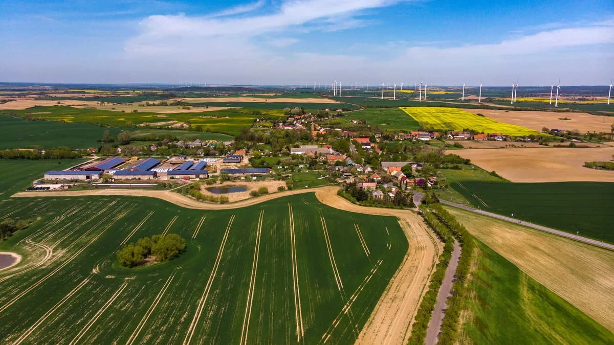 Stadtansicht von Parsteinsee