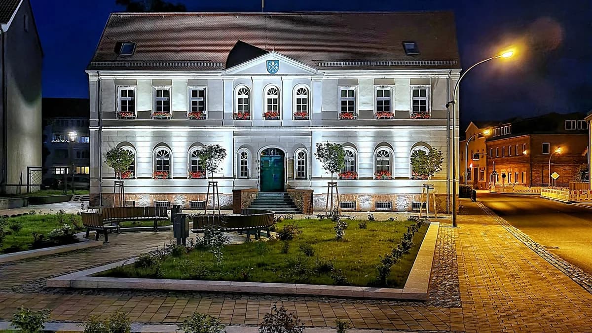 Stadtansicht von Seelow
