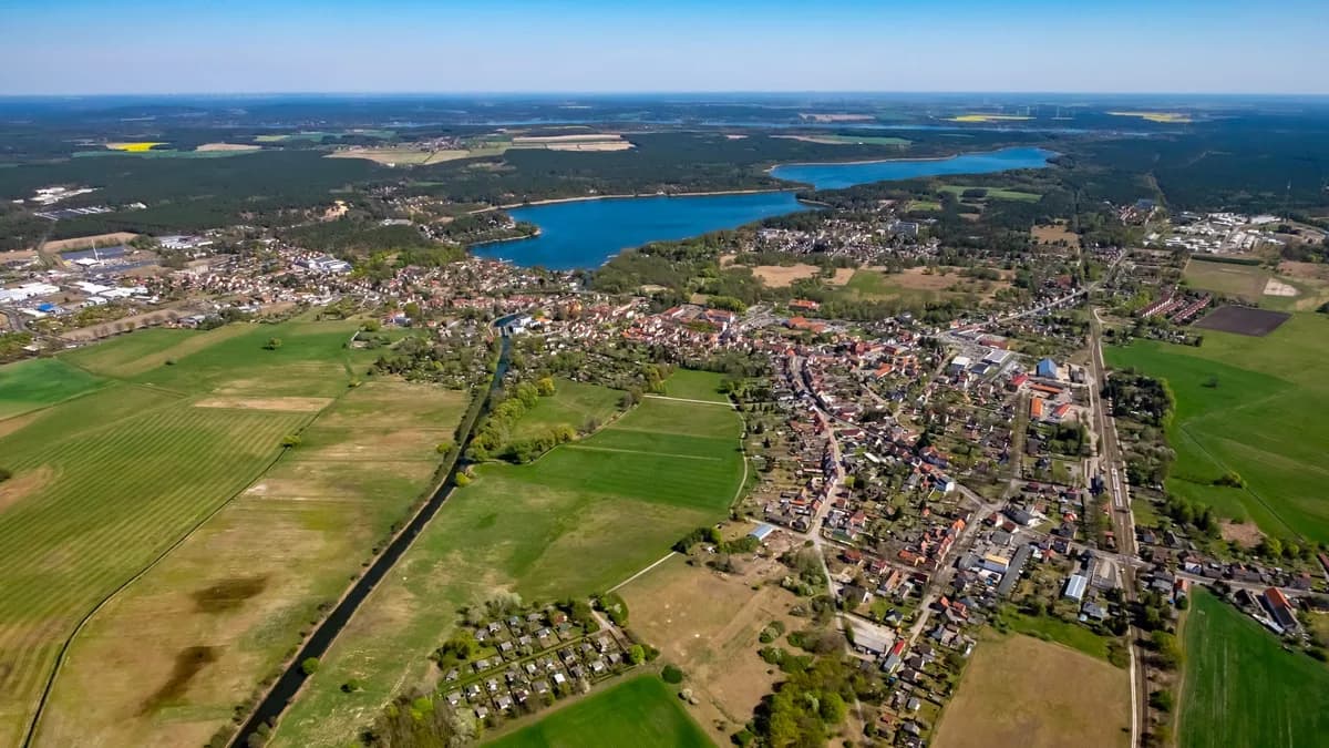 Stadtansicht von Storkow (Mark)