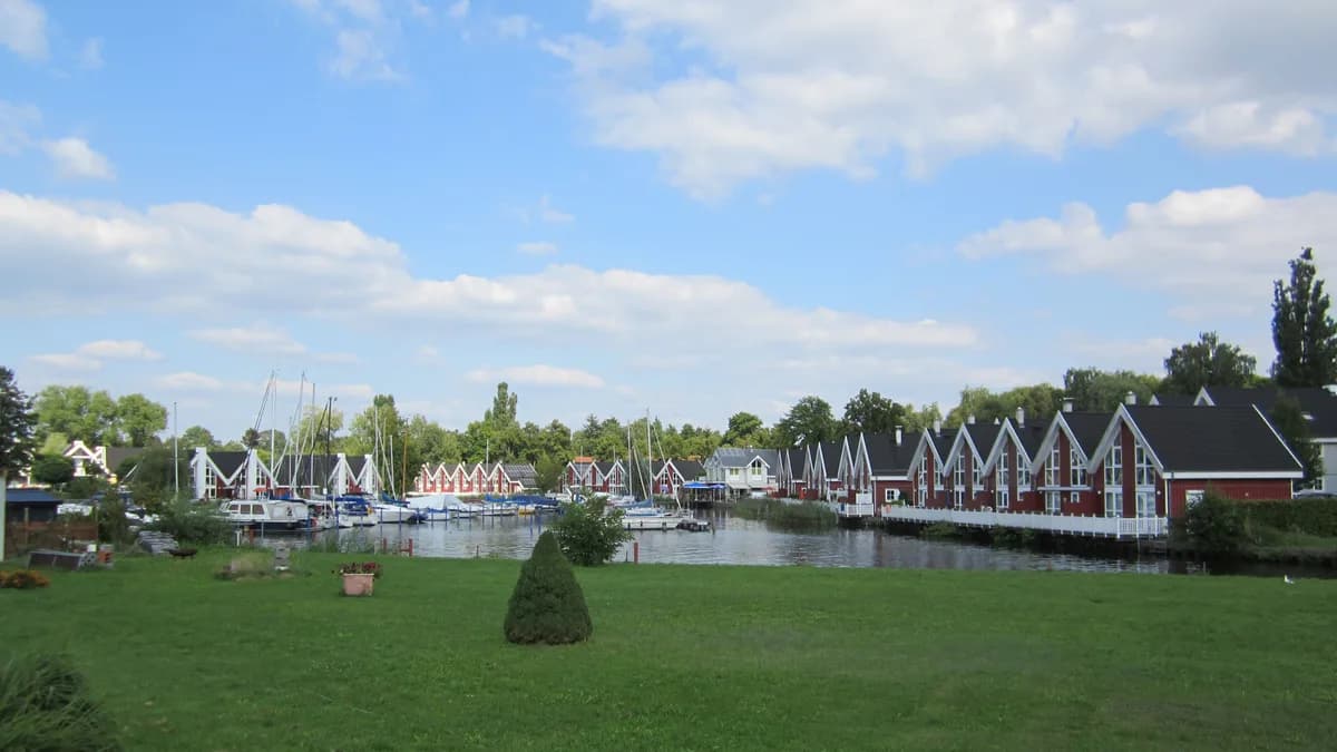 Stadtansicht von Wendisch Rietz