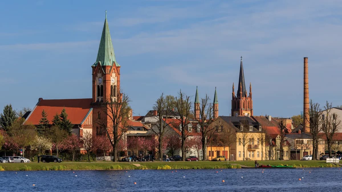 Stadtansicht von Werder (Havel)